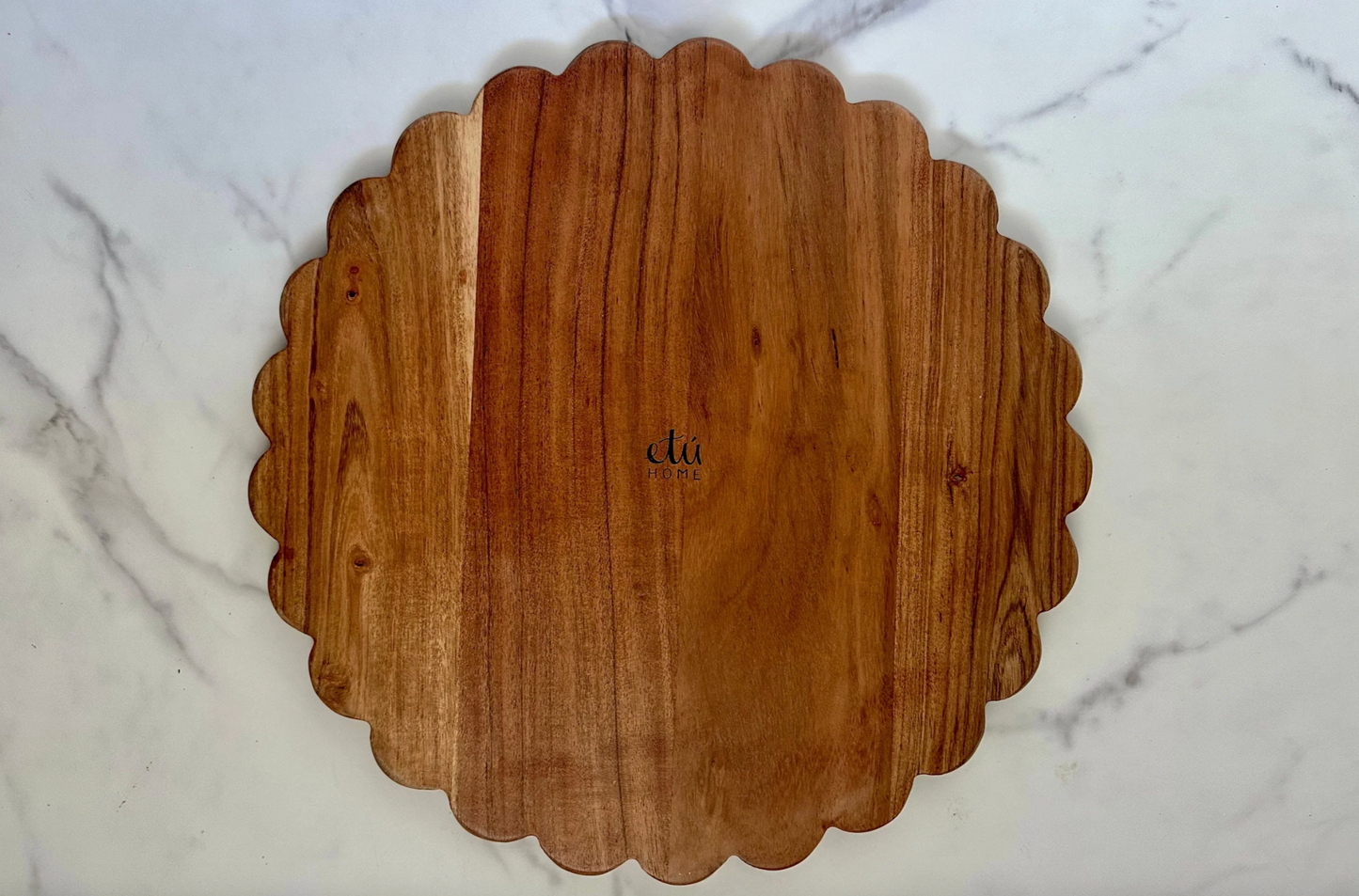 Scalloped Cutting Board/Charger