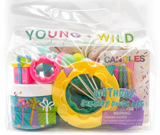 Sensory Dough Bag - Birthday
