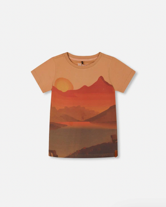 Orange Sunset Tee