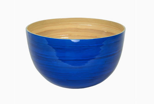 Blue Bamboo Bowl