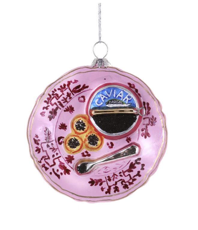 Plated Caviar Ornament