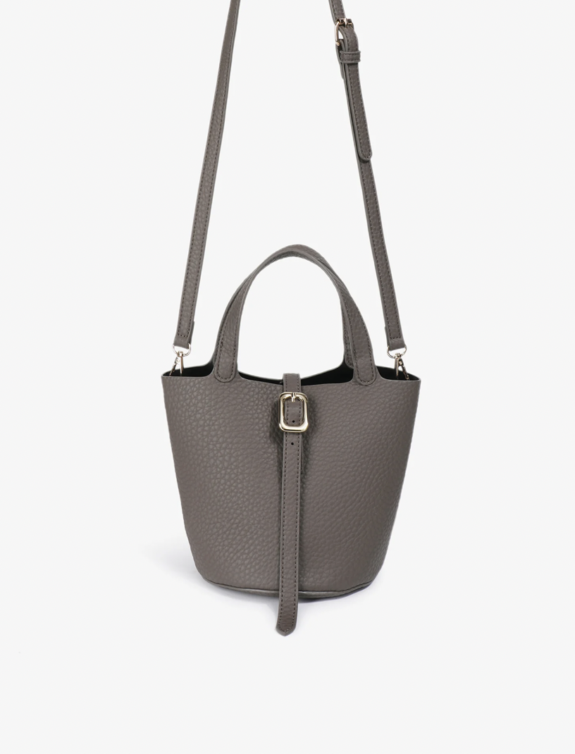 Joya Mini Bucket Bag - Grey