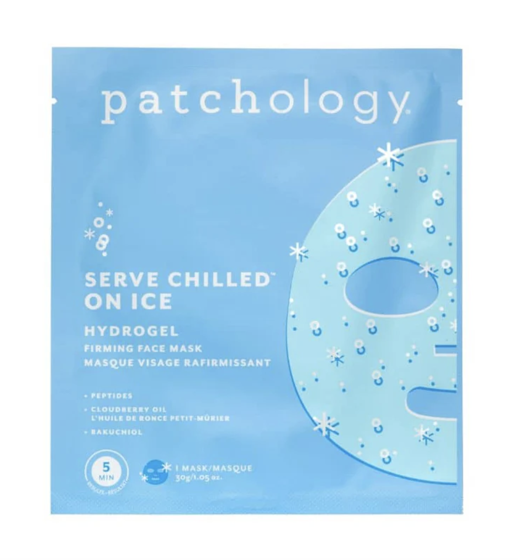 Serve Chilled On Ice Firming Hydrogel Face Mask