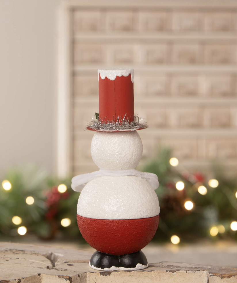 Top Hat Snowman Container