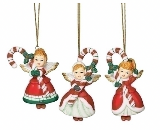 Vintage Angel Bell Ornament