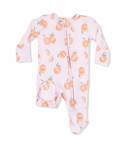 Sweet Peach Footie