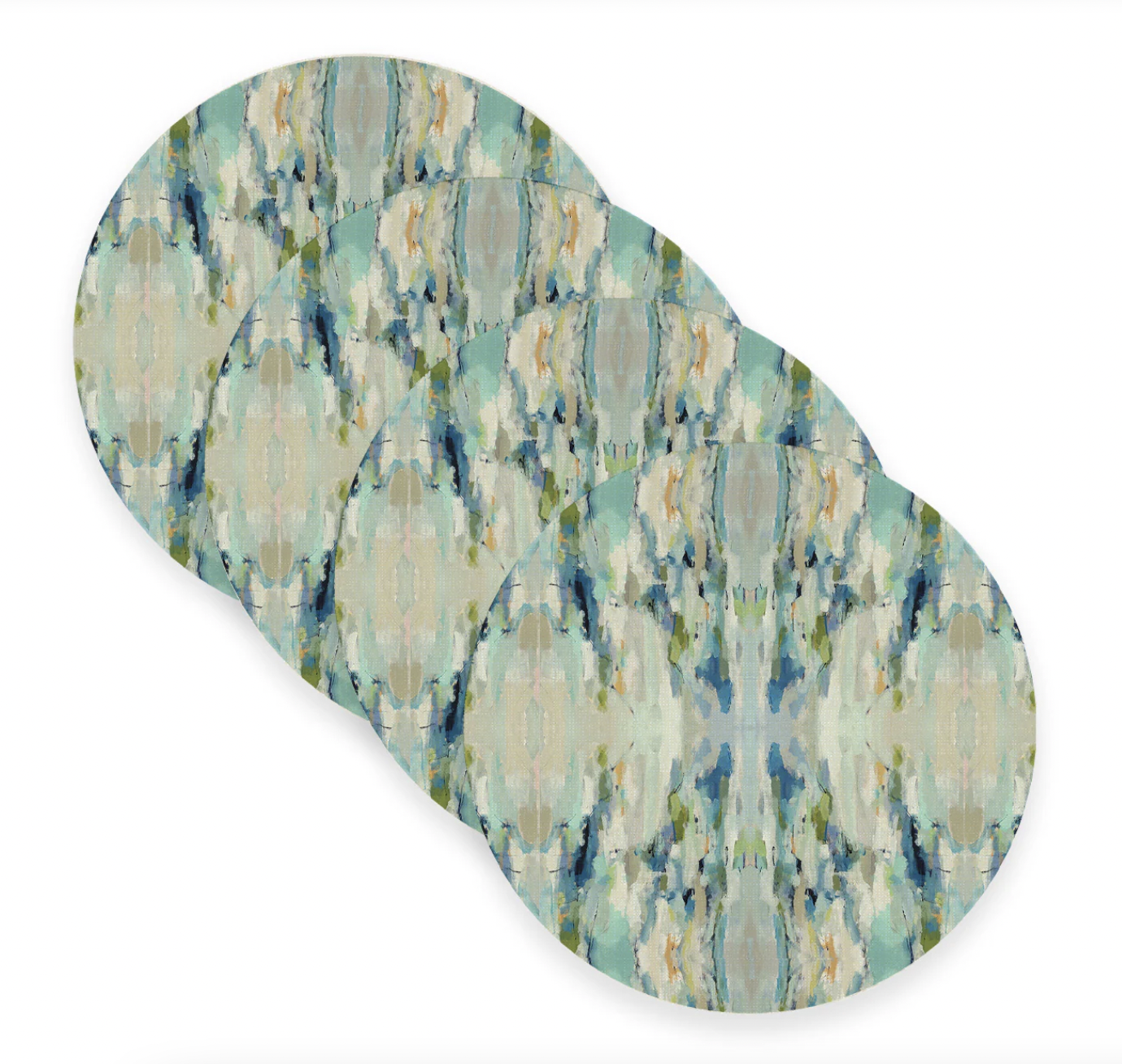 Wintergreen Linen Placemats - Set of Four