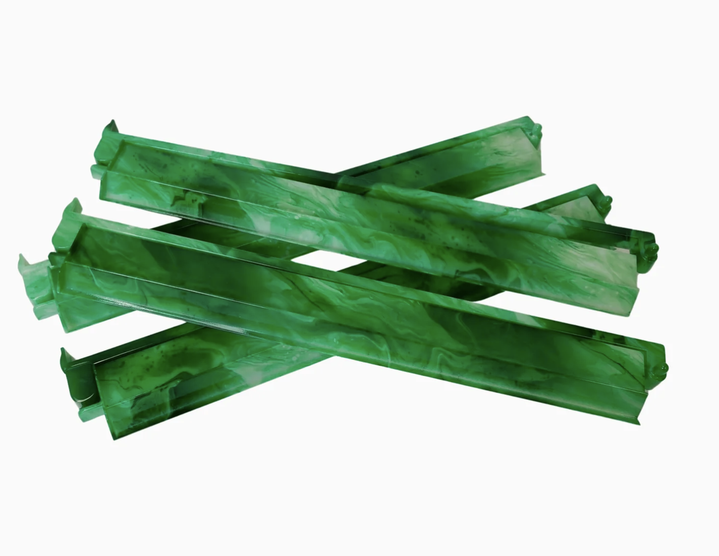 Agate Green Mahjong Rack & Pusher Set