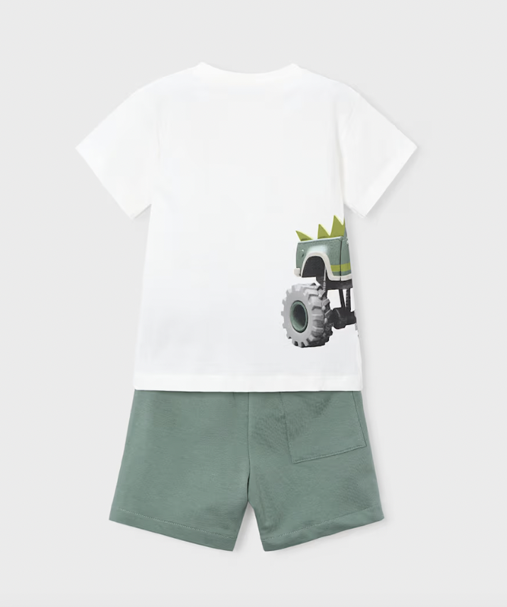 Monster Truck T-shirt + Short Set