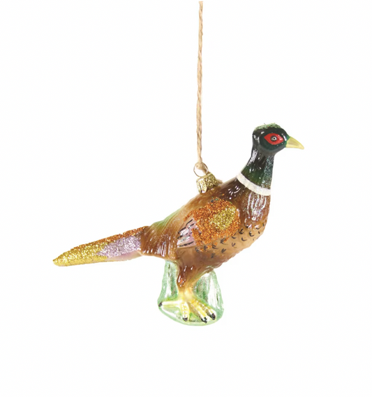 Frost Field Pheasant Ornament
