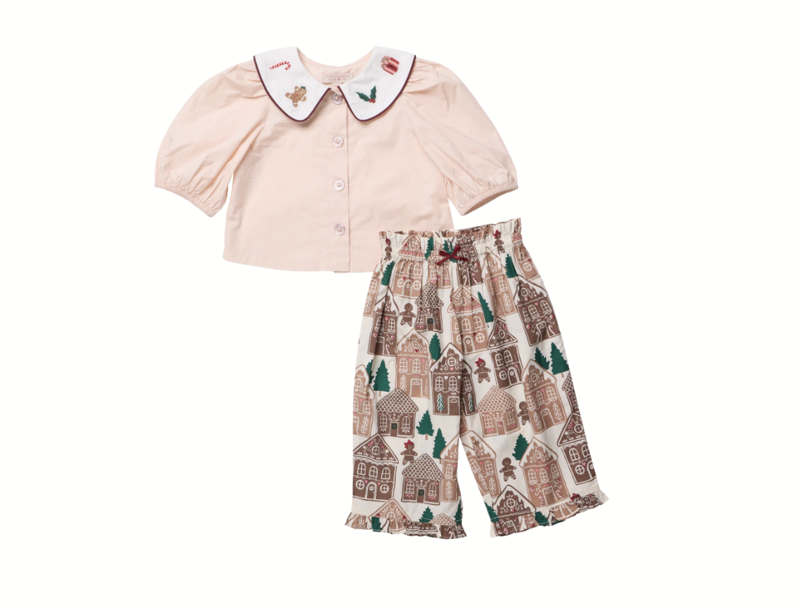 Gingerbread Houses Noelle 2 Piece Set