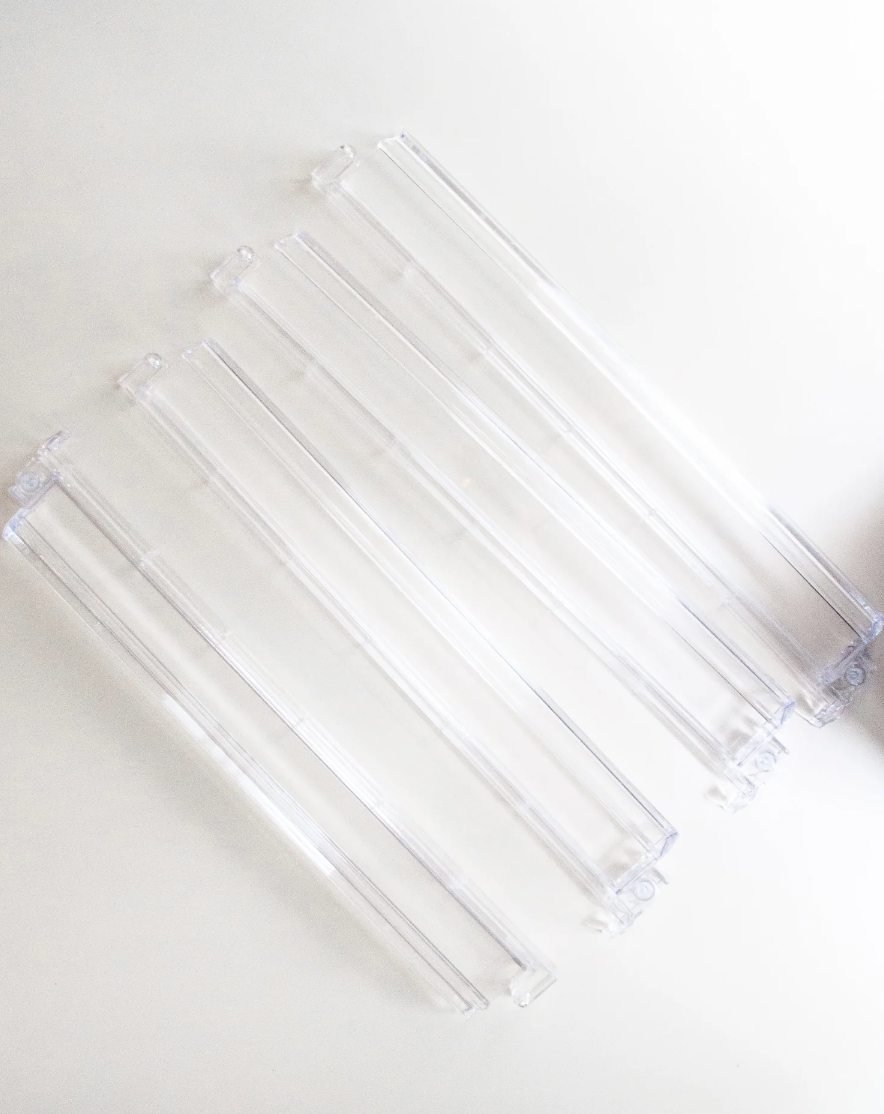 Clear Rack Clear Acrylic Rack and Pusher Set – Hiles Two