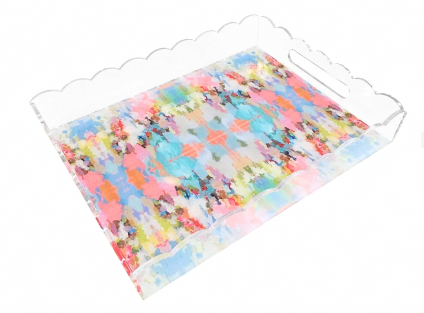 Brooks Avenue Scalloped Tray - Large
