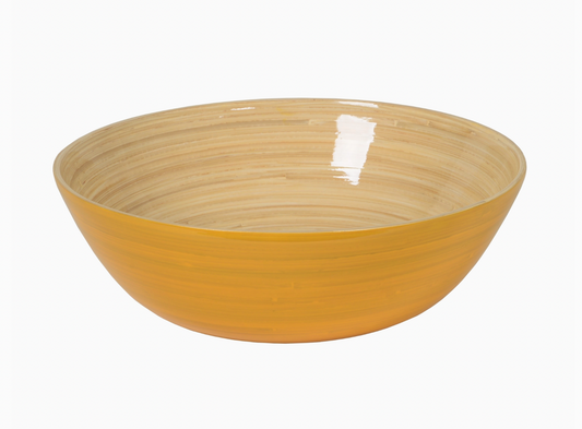 Goldenrod Classic Bamboo Bowl