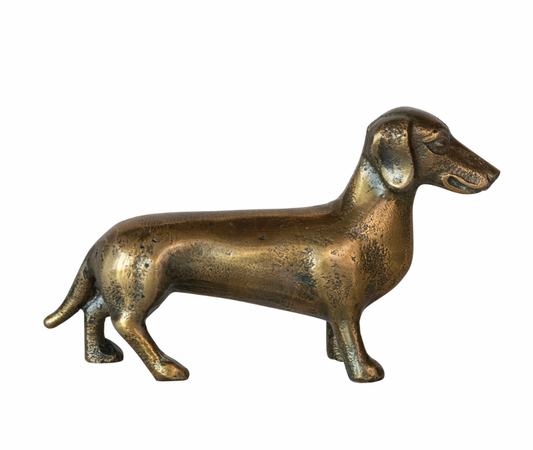 Cast Aluminum Dachshund