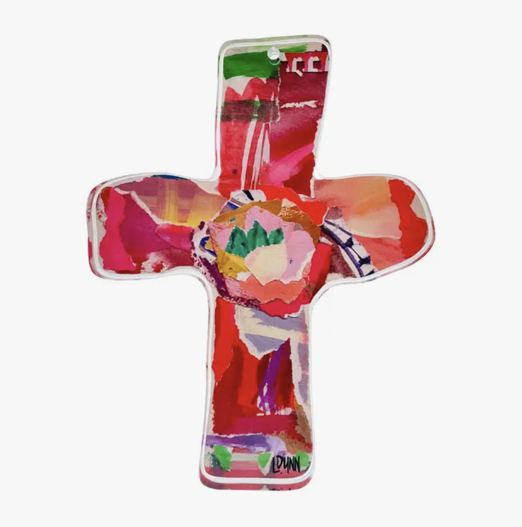 Red Acrylic Cross