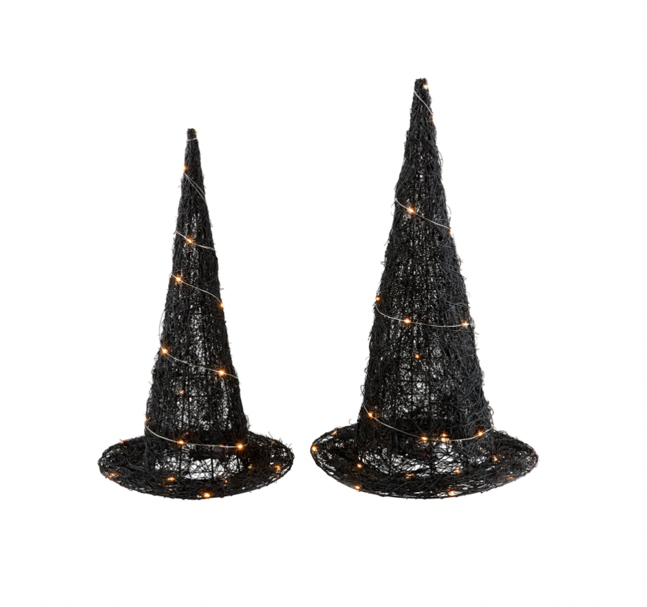 Woven LED Witch Hat