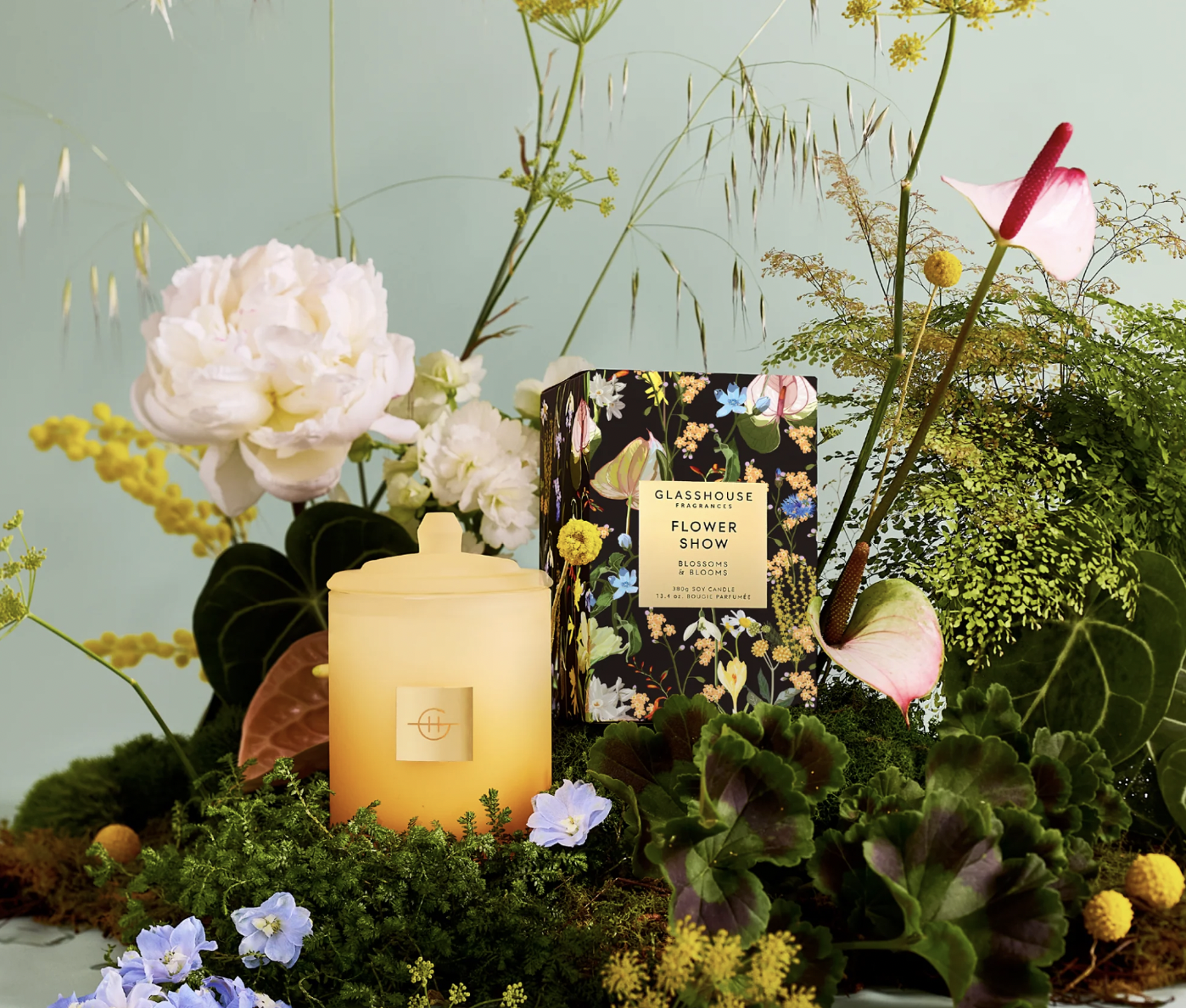 Flower Show Candle