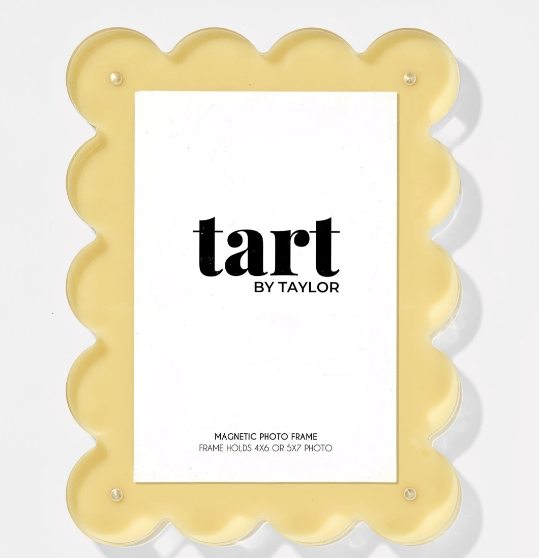 Butter Yellow Acrylic Frame