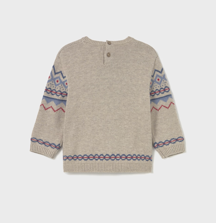 Jacquard Pattern Sweater