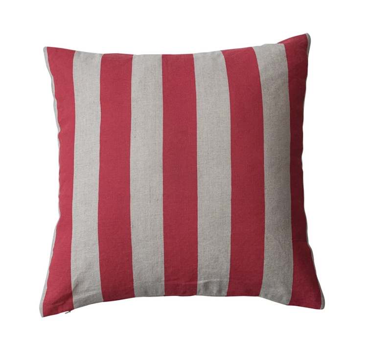 Linen/Cotton Stripe Pillow