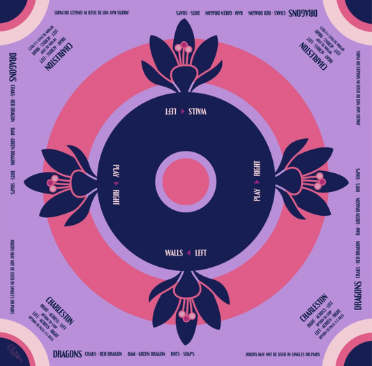 Lilac Preppy Soiree Mat