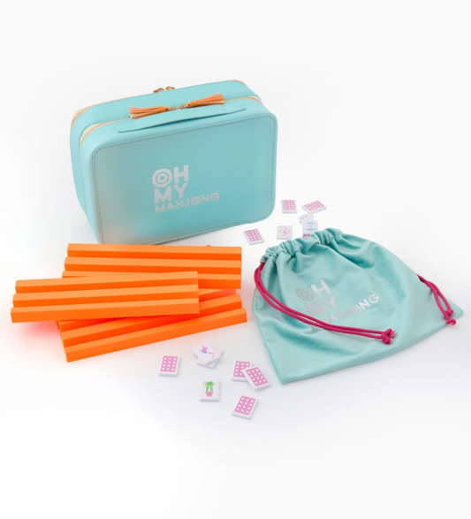 Poppy Mahjong Tile Set