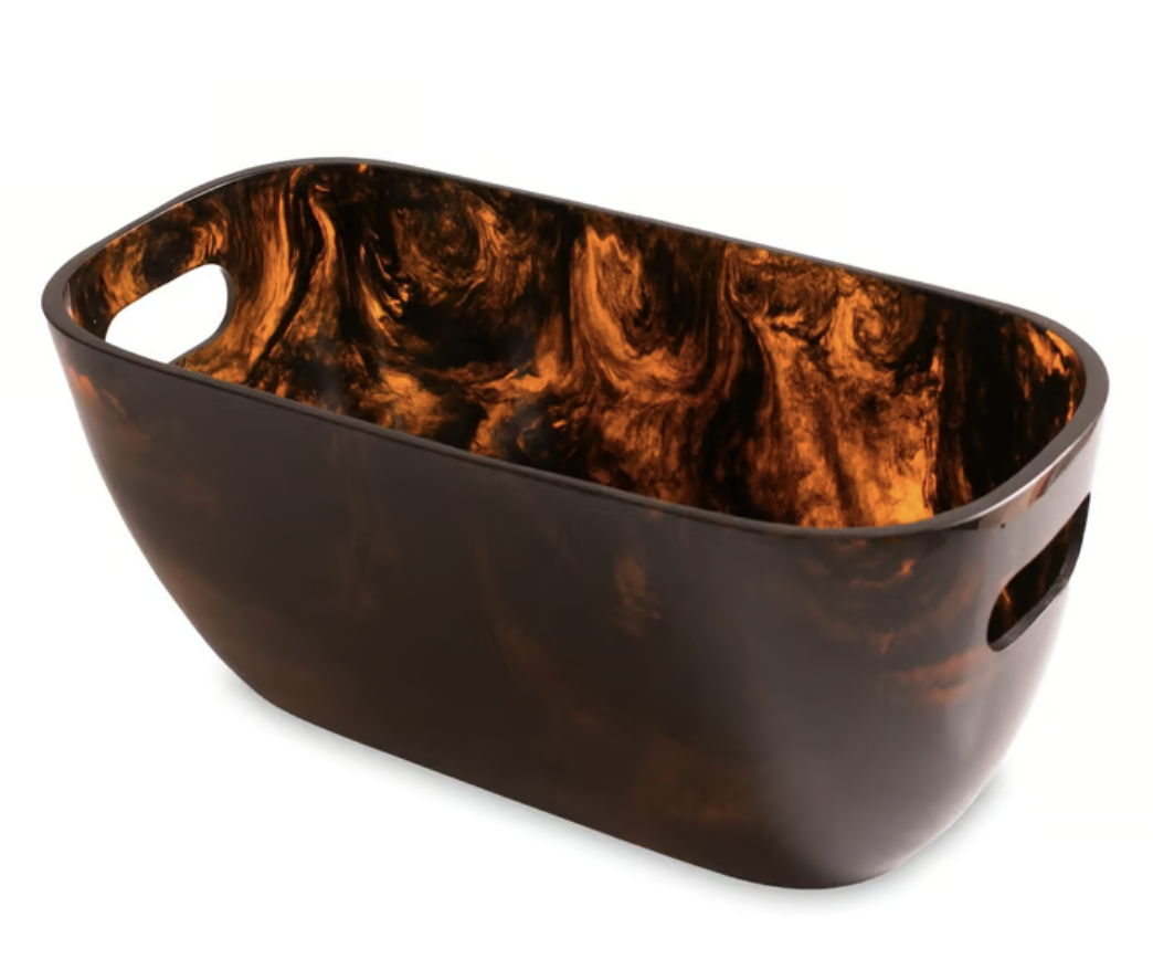 Resin Tortoise Deep Bucket