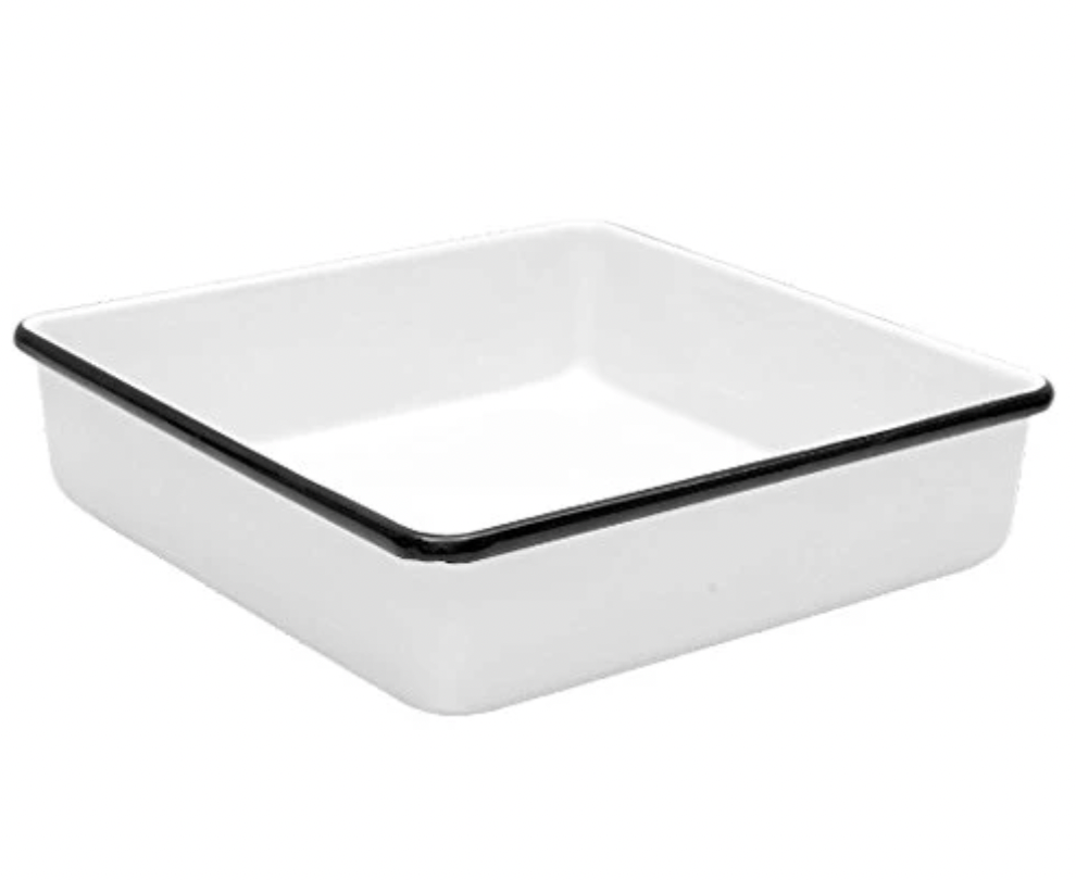 Black Rim Square Brownie Pan