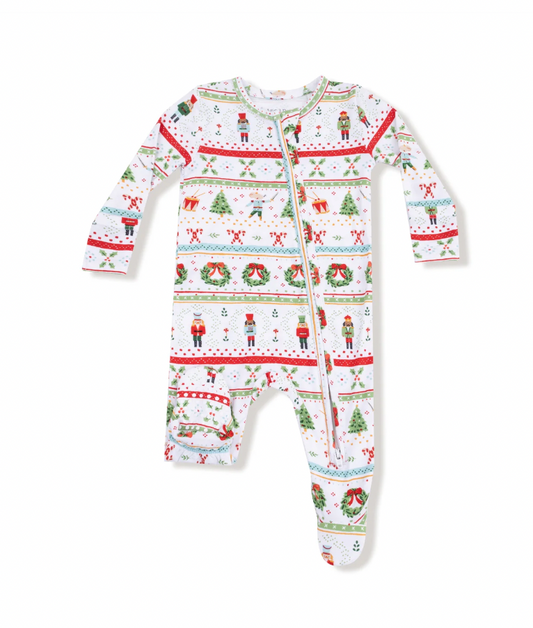 Nutcracker Fair Isle Footie
