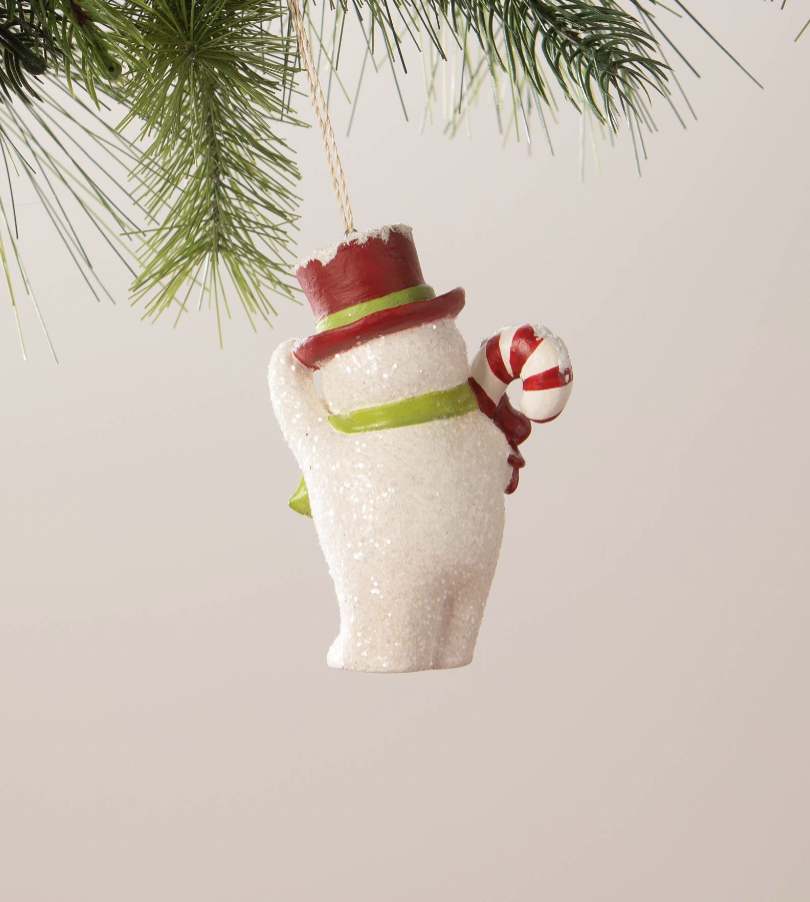 Happy Snowman Ornament