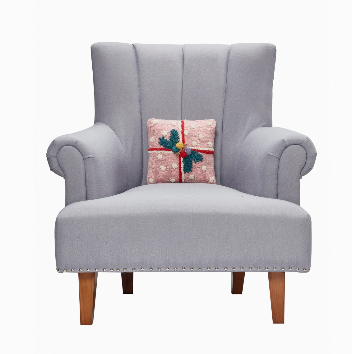 Pink Present Hook Pillow