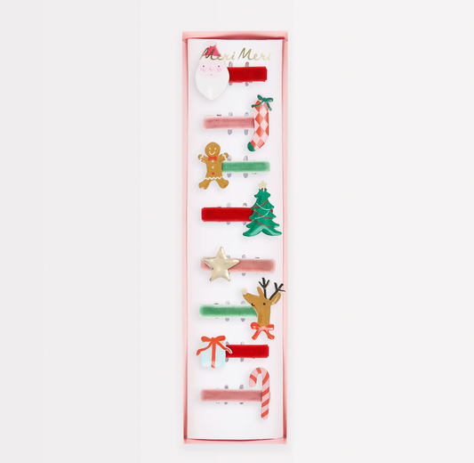 Jolly Christmas Hair Clips