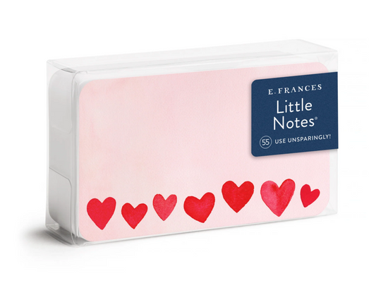 Mini Hearts Blush Little Notes