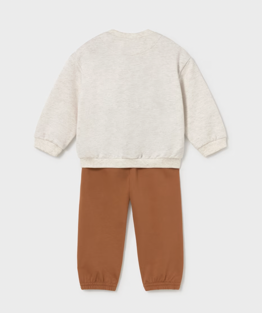 Little Fox Sweatshirt + Track Pants