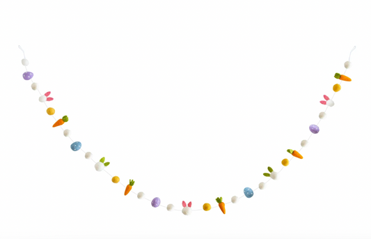 Felt Easter Garland