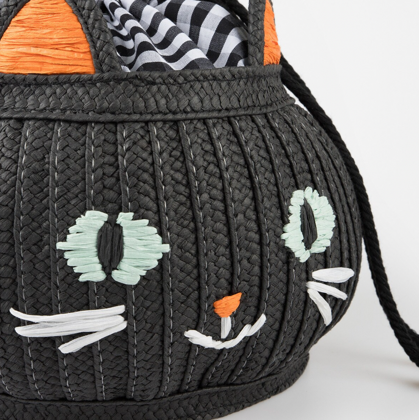 Trick Or Treat Cat Basket Bag