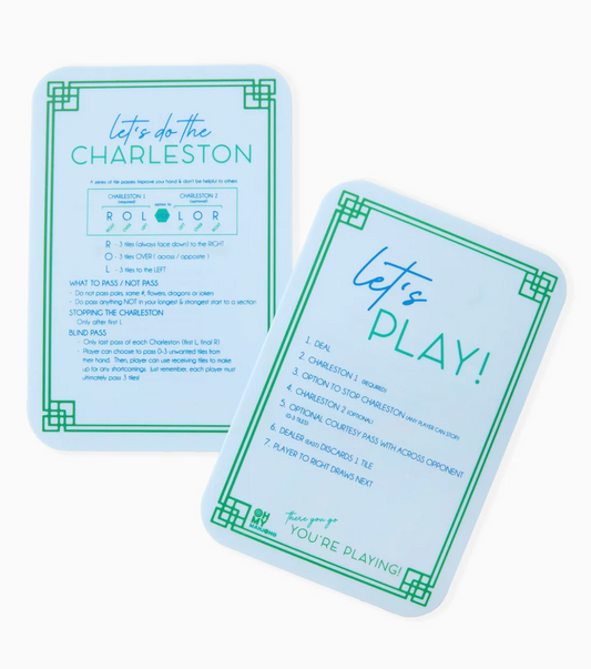 Light Blue Mahjong Tile Shufflers