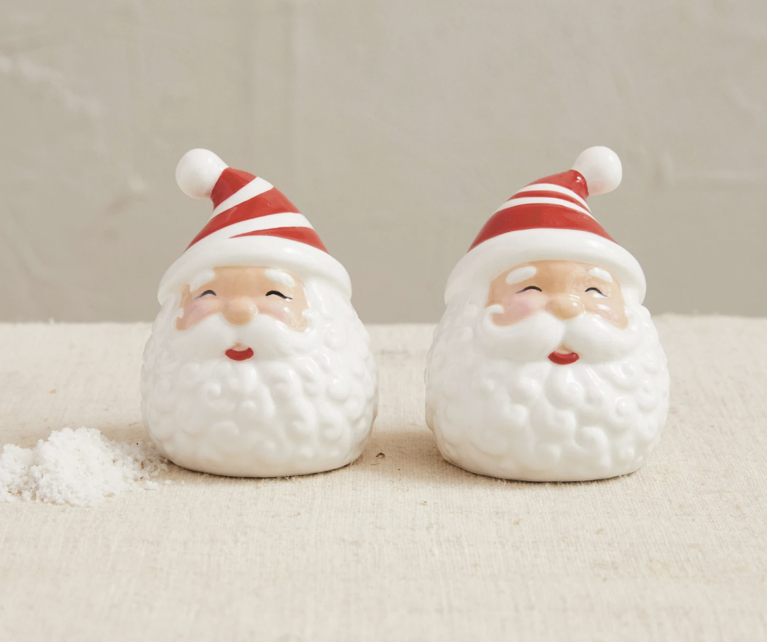 Santa Salt & Pepper Shakers