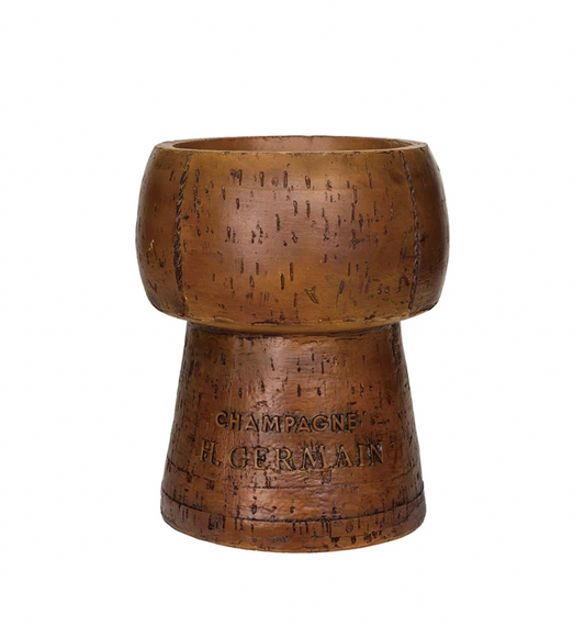 Vintage Reproduction Cork Shaped Ice Bucket