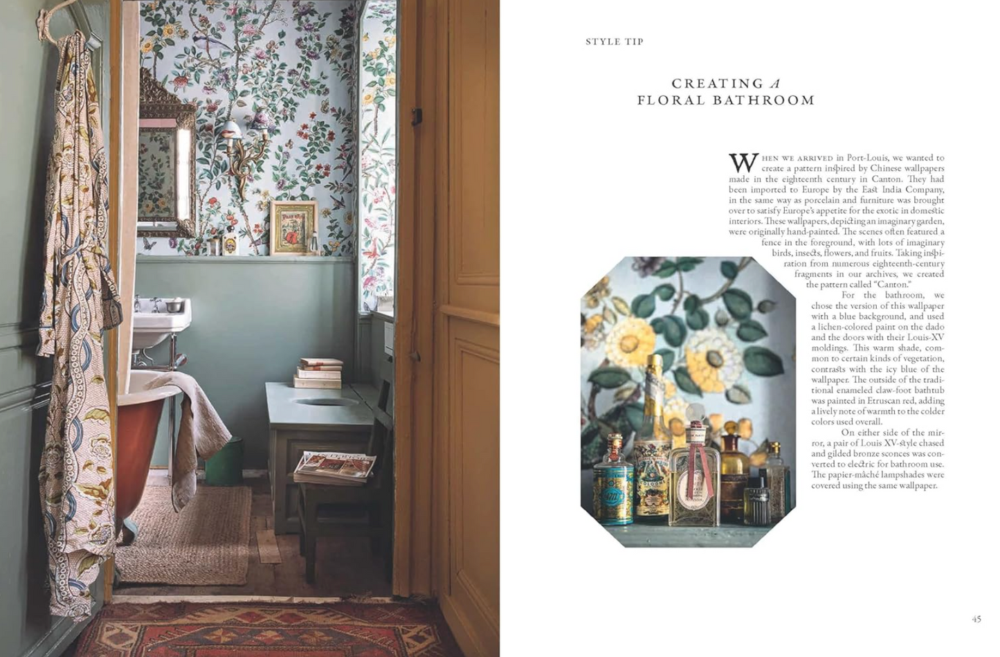 A Year in the French Style: Interiors & Entertaining by Antoinette Poisson