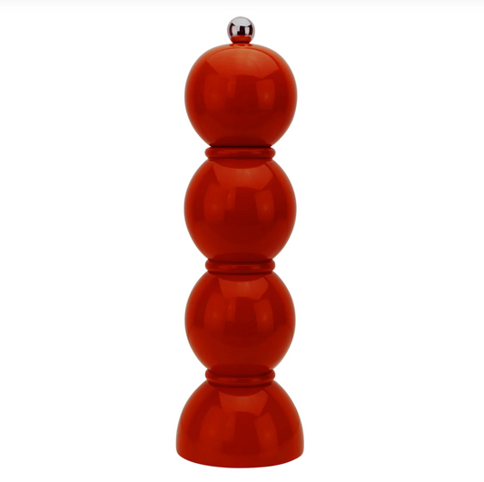 Red Bobbin Salt or Pepper Mill Grinder