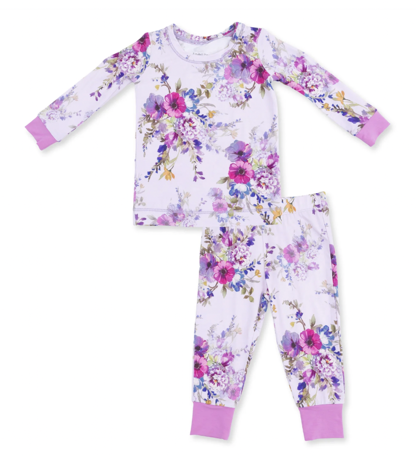 Dahlia Floral Long Sleeve Pajama Set