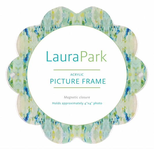 Wintergreen Acrylic Round Picture Frame