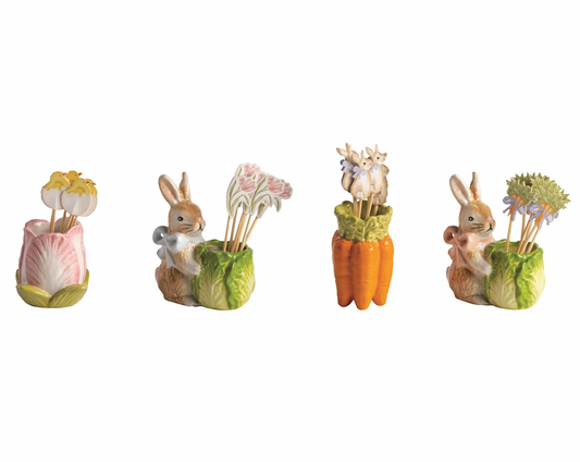Spring Toothpick Holder