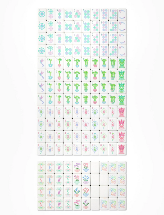 Moonlight Mahjong Tiles