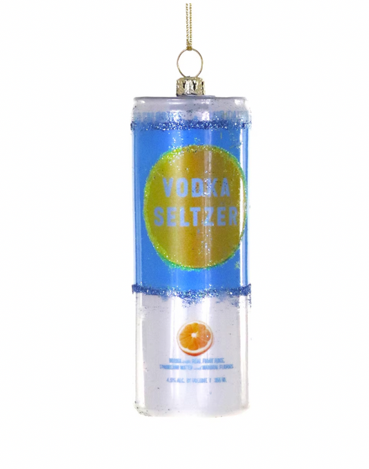 Vodka Seltzer Ornament