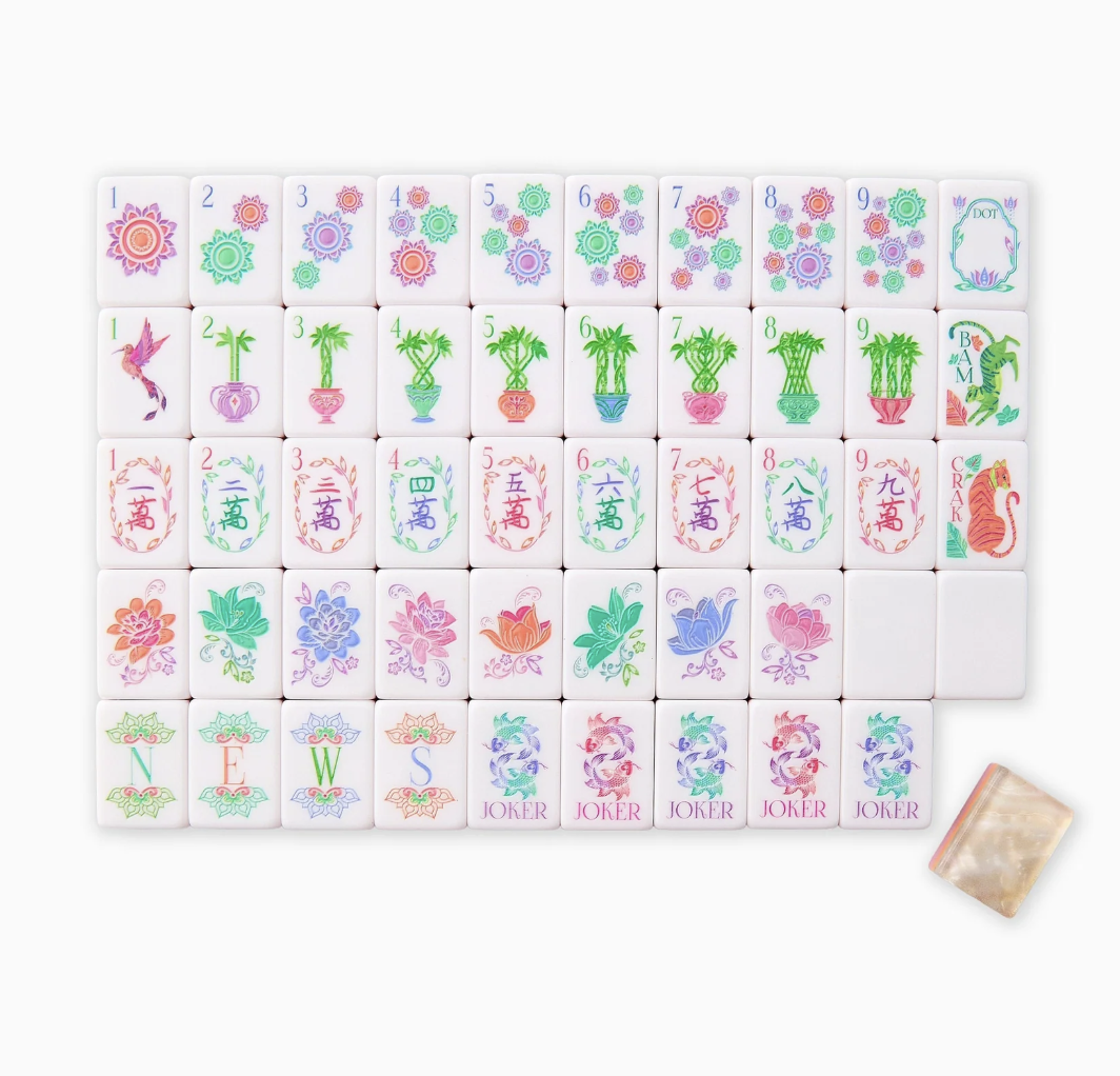 Pearlescent Mahjong Tiles