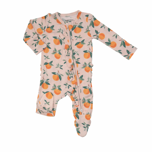 Orange Blossoms Footie