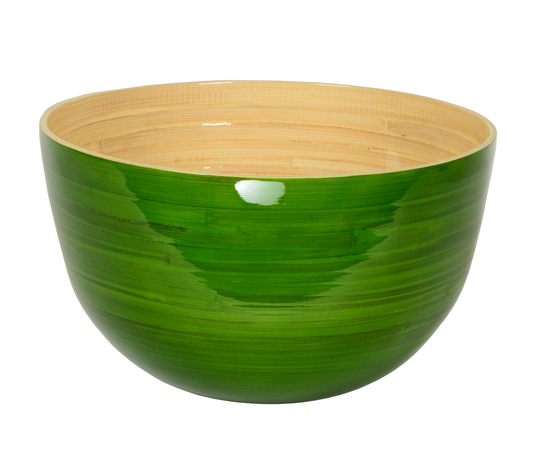 Grass Green Bamboo Bowl